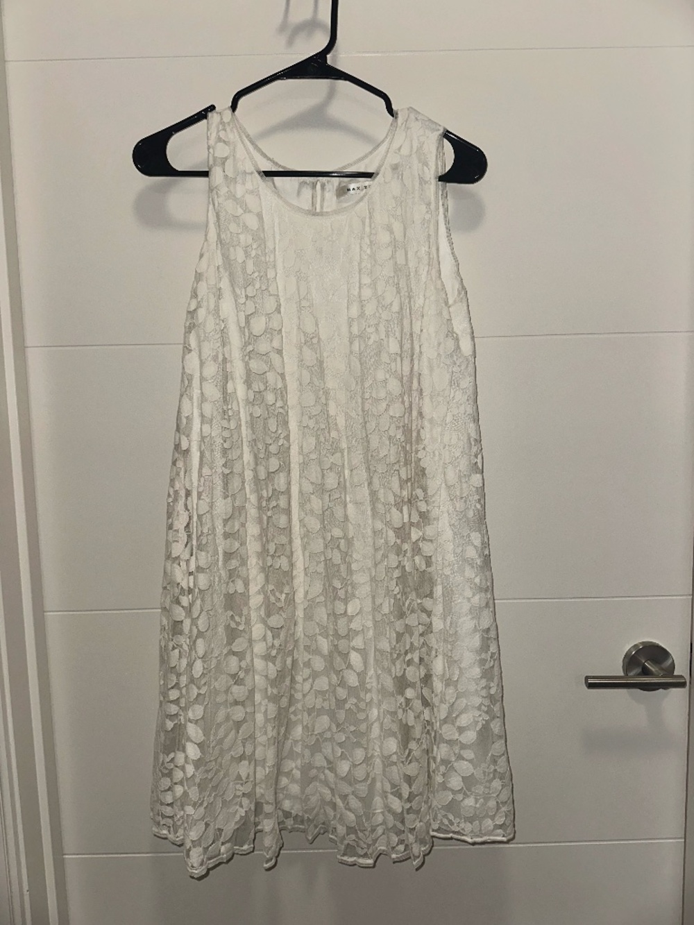 Max Studio White Floral Dress
